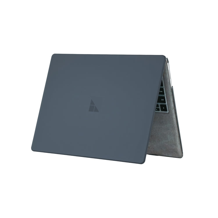 For Microsoft Surface Laptop 13.5 inch Flannel Shockproof Frosted Laptop Protective Case(Black) by buy2fix