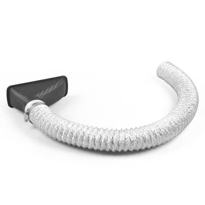 Car Modified Front Bumper Carbon Fiber Intake Pipe - Air Intake System by buy2fix | Online Shopping UK | buy2fix