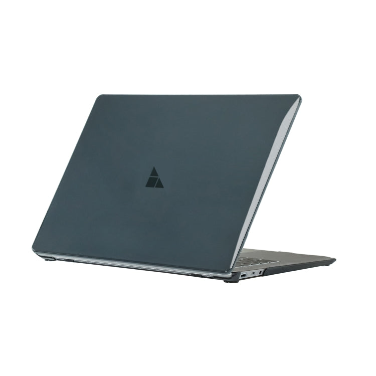 For Microsoft Surface Laptop 13.5 inch Laptop Flannelette Crystal Anti-drop Protective Case(Black) by buy2fix