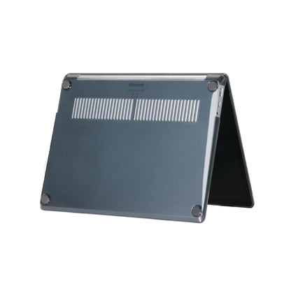 For Microsoft Surface Laptop 13.5 inch Laptop Steel Surface Crystal Shockproof Protective Case(Black) by buy2fix