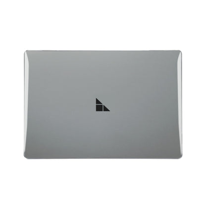 For Microsoft Surface Laptop 13.5 inch Laptop Steel Surface Crystal Shockproof Protective Case(Transparent) by buy2fix