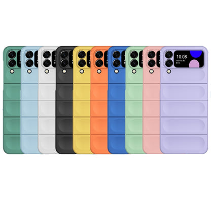 For Samsung Galaxy Z Flip4 Skin Feel Magic Shield Shockproof Phone Case(Purple) - Galaxy Z Flip4 5G Cases by buy2fix | Online Shopping UK | buy2fix