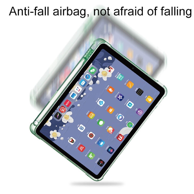 For iPad Air 2020 / 2022 10.9 3-fold Shockproof Smart Leather Tablet Case(Lavender Purple) - iPad Air (2022) / (2020) 10.9 Cases by buy2fix | Online Shopping UK | buy2fix