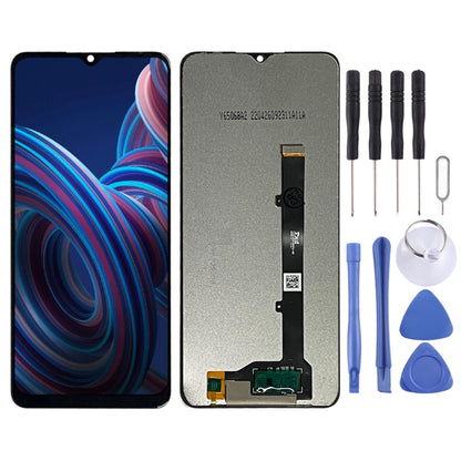 IPS LCD Screen For ZTE Blade A72 5G 7540N with Digitizer Full Assembly(Black) - For ZTE by buy2fix | Online Shopping UK | buy2fix