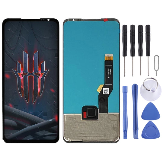 AMOLED LCD Screen For ZTE Nubia RedMagic 6s NX669J with Digitizer Full Assembly(Black)