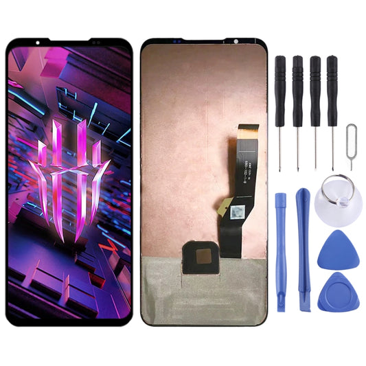 AMOLED LCD Screen For ZTE Nubia Red Magic 7S with Digitizer Full Assembly(Black) - For ZTE by buy2fix | Online Shopping UK | buy2fix