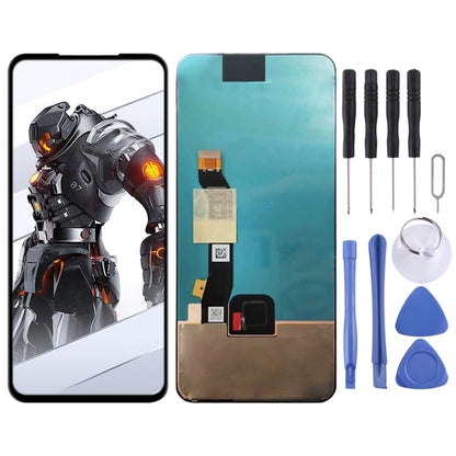 AMOLED LCD Screen For ZTE Nubia Red Magic 7S Pro NX709S with Digitizer Full Assembly(Black) - For ZTE by buy2fix | Online Shopping UK | buy2fix