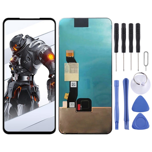 AMOLED LCD Screen For ZTE Nubia Red Magic 7S Pro NX709S with Digitizer Full Assembly(Black) - For ZTE by buy2fix | Online Shopping UK | buy2fix