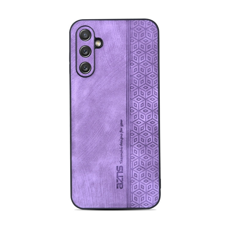 For Samsung Galaxy A54 5G AZNS 3D Embossed Skin Feel Phone Case(Purple) - Galaxy Phone Cases by AZNS | Online Shopping UK | buy2fix