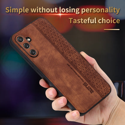 For Samsung Galaxy A54 5G AZNS 3D Embossed Skin Feel Phone Case(Purple) - Galaxy Phone Cases by AZNS | Online Shopping UK | buy2fix