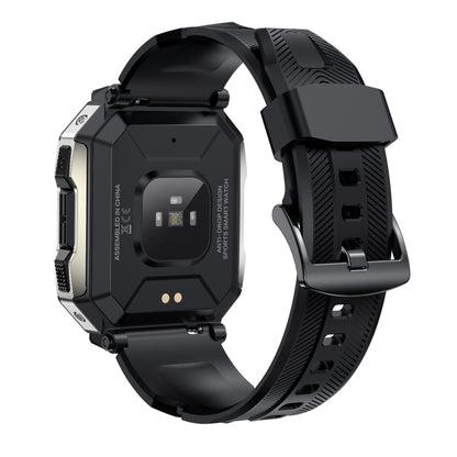 PG333 1.91 inch Waterproof Smart Sports Watch Support Heart Rate Monitoring / Blood Pressure Monitoring(Black) by buy2fix