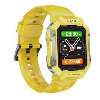 PG333 1.91 inch Waterproof Smart Sports Watch Support Heart Rate Monitoring / Blood Pressure Monitoring(Yellow) by buy2fix