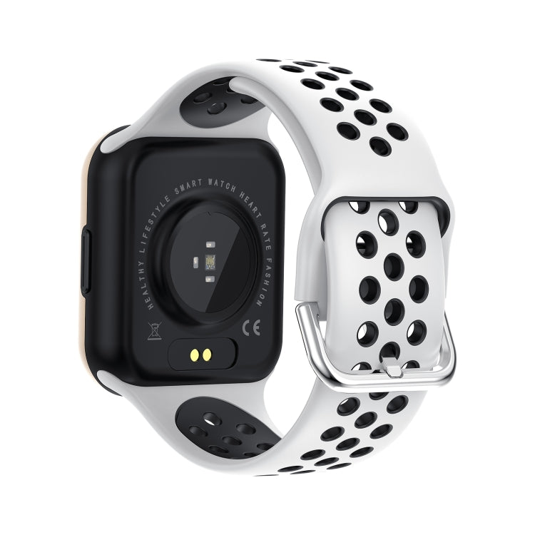 S226 1.72 inch Waterproof Smart Sports Watch Support Heart Rate Monitoring / Blood Pressure Monitoring(White Gold) by buy2fix