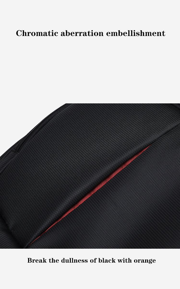 Large Capacity Waterproof Backpack Travel Shoulders Camera Bags(Black Grid Inner Green) by buy2fix