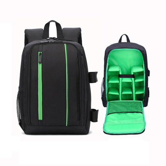Outdoor Camera Backpack Waterproof Photography Camera Shoulders Bag, Size:45x32x18cm(Green) by buy2fix