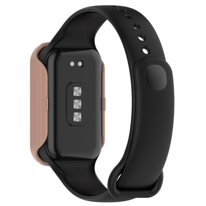 For Redmi Band 2 PC+ Tempered Film Integrated Watch Protective Case(Pink) - Watch Cases by buy2fix | Online Shopping UK | buy2fix
