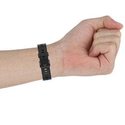 For Honor Band 7 Solid Color Silicone Watch Band(Midnight Blue) by buy2fix