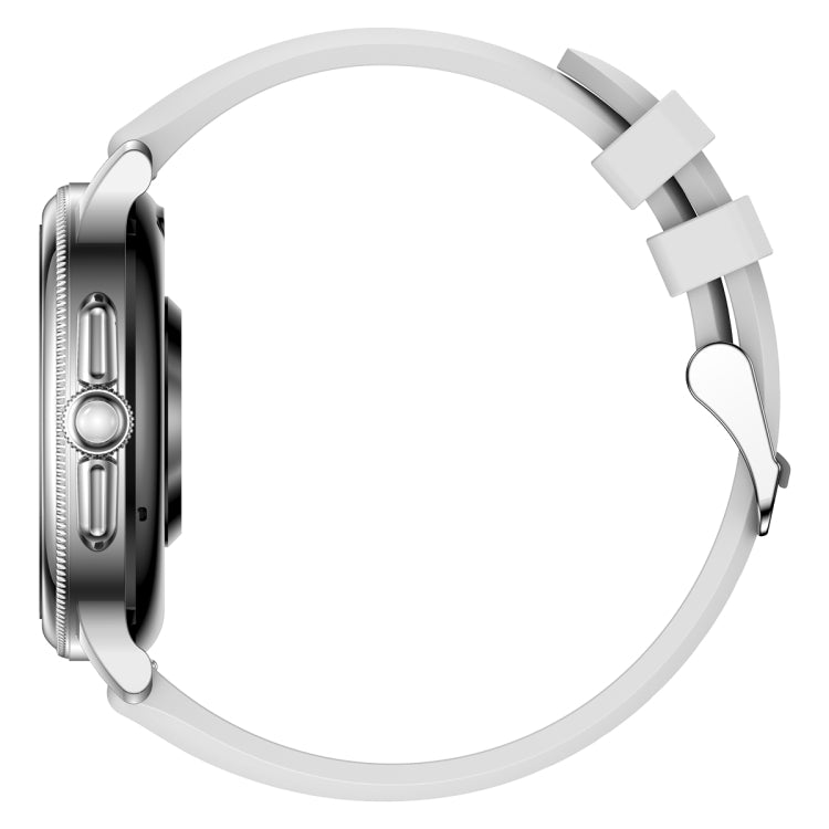 CF96 1.2 inch Waterproof Smart Silicone Strap Wristband Support Heart Rate Monitoring / Blood Pressure Monitoring(Silver) - Smart Wristbands by buy2fix | Online Shopping UK | buy2fix