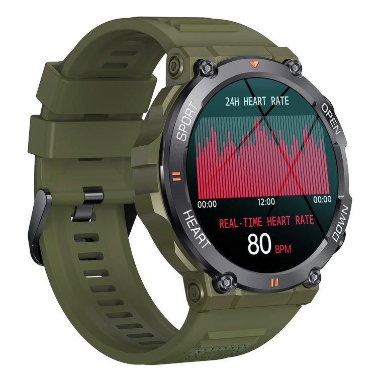 K56 Pro 1.39 inch Smart Silicone Strap Wristband Support Heart Rate Monitoring / Blood Pressure Monitoring(Green) by buy2fix