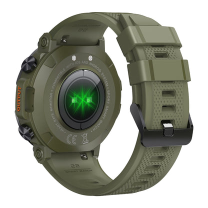 K56 Pro 1.39 inch Smart Silicone Strap Wristband Support Heart Rate Monitoring / Blood Pressure Monitoring(Green) by buy2fix