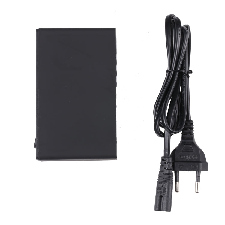 MFT-03Q 10 in 1 65W QC3.0 USB Smart Fast Charger, Plug Type:AU Plug(Black) by buy2fix