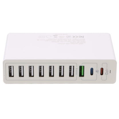 MFT-03Q 10 in 1 65W QC3.0 USB Smart Fast Charger, Plug Type:AU Plug(White) by buy2fix