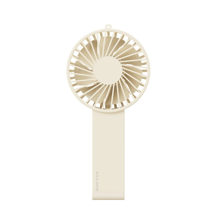 WT-F58 Hanging Neck Handheld Electric Fan(Cream Color) by buy2fix