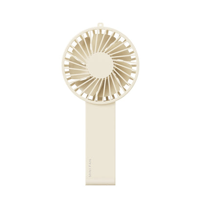 WT-F58 Hanging Neck Handheld Electric Fan(Cream Color) by buy2fix