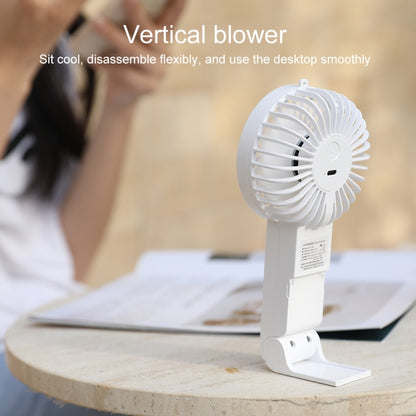 WT-F58 Hanging Neck Handheld Electric Fan(White) - Electric Fans by buy2fix | Online Shopping UK | buy2fix
