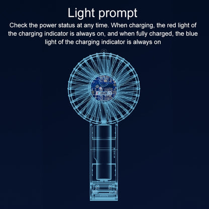 WT-F58 Hanging Neck Handheld Electric Fan(Cream Color) by buy2fix