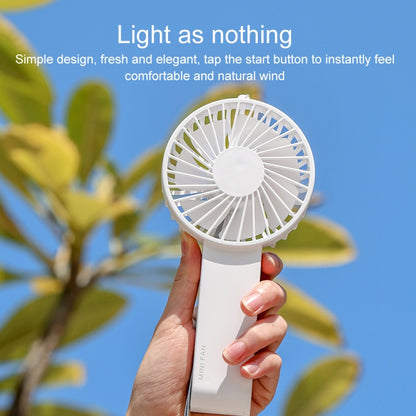 WT-F58 Hanging Neck Handheld Electric Fan(Cream Color) by buy2fix