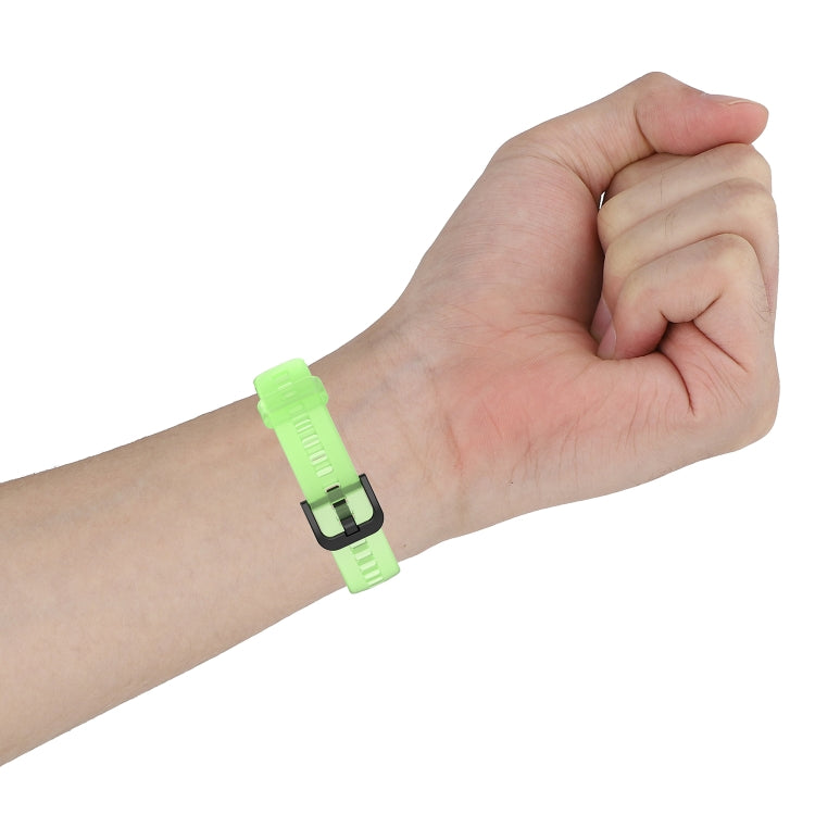 For Honor Band 7 Transparent TPU Watch Band(Pink) by buy2fix