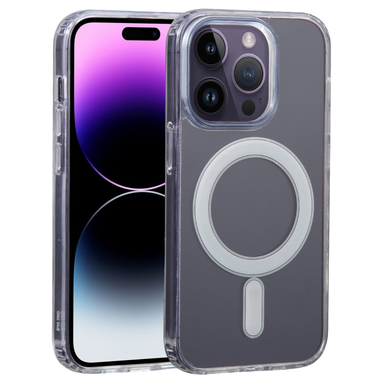 For iPhone 14 Pro GEBEI MagSafe Magnetic Transparent Phone Case(Transparent) - iPhone 14 Pro Cases by GEBEI | Online Shopping UK | buy2fix