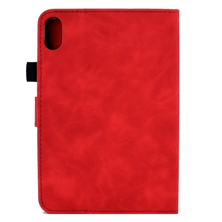 Peony Butterfly Embossed Leather Smart Tablet Case For iPad 2025 / 2022(Red) - iPad 2025 / 2022 Cases by buy2fix | Online Shopping UK | buy2fix