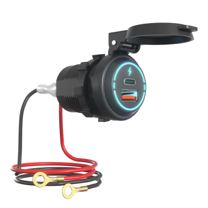 ZH-1786A2 QC3.0 USB-A + Type-C Dual Interface Car Charger, Cable Length: 60cm - DIY Modified Charger by buy2fix | Online Shopping UK | buy2fix