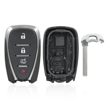For Chevrolet / Opel 3+1 Button + Horn Button Car Key Case Remote Control Shell by buy2fix