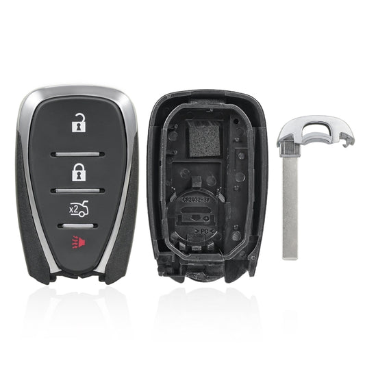 For Chevrolet / Opel 3+1 Button + Horn Button Car Key Case Remote Control Shell by buy2fix