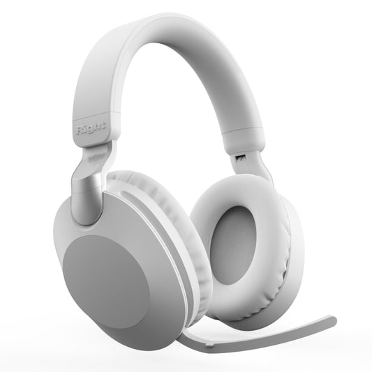 B2 Wireless Bluetooth 5.1 Foldable Noise Reduction Headset(White) - Headset & Headphone by buy2fix | Online Shopping UK | buy2fix