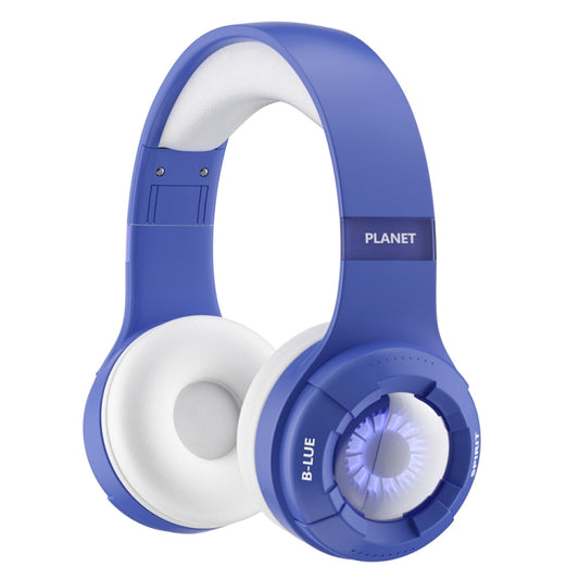 KE25 RGB Light Wireless Stereo Music Bluetooth Headset(Blue) - Headset & Headphone by buy2fix | Online Shopping UK | buy2fix