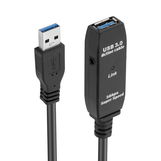 USB 3.0 Male to Female Data Sync Super Speed Extension Cable, Length:5m by buy2fix