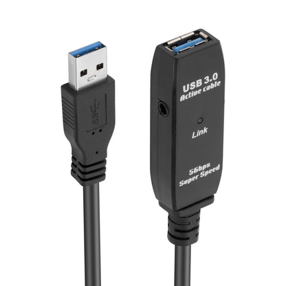 USB 3.0 Male to Female Data Sync Super Speed Extension Cable, Length:20m by buy2fix