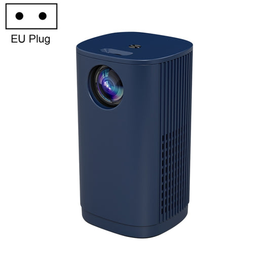 T1 480x360 800 Lumens Portable Mini LED Projector, Specification:EU Plug(Blue) - LED Projector by buy2fix | Online Shopping UK | buy2fix