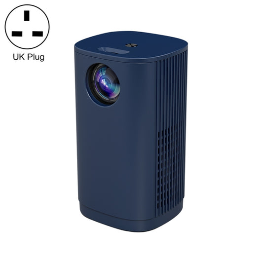 T1 480x360 800 Lumens Portable Mini LED Projector, Specification:UK Plug(Blue) - LED Projector by buy2fix | Online Shopping UK | buy2fix