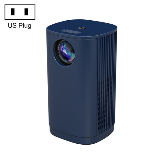 T1 480x360 800 Lumens Portable Mini LED Projector, Specification:US Plug(Blue) - LED Projector by buy2fix | Online Shopping UK | buy2fix