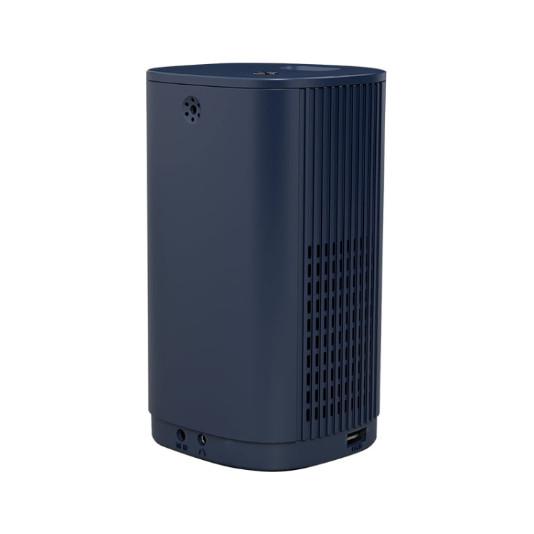 T1 480x360 800 Lumens Portable Mini LED Projector, Specification:US Plug(Blue) - LED Projector by buy2fix | Online Shopping UK | buy2fix