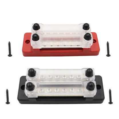CP-3110 1 Pair 150A 12-48V RV Yacht Double-row 6-way Busbar - Booster Cable & Clip by buy2fix | Online Shopping UK | buy2fix
