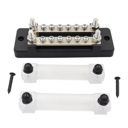 CP-3110 1 Pair 150A 12-48V RV Yacht Double-row 6-way Busbar - Booster Cable & Clip by buy2fix | Online Shopping UK | buy2fix