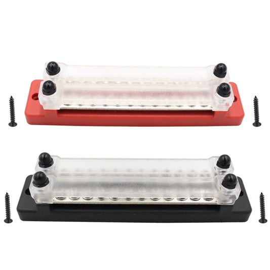 CP-3111 1 Pair 150A 12-48V RV Yacht Double-row 12-way Busbar - Booster Cable & Clip by buy2fix | Online Shopping UK | buy2fix