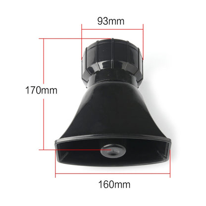 12V Car Horn, Multiple Voices High-Ddecibel Loudspeaker - Security Alarm System by buy2fix | Online Shopping UK | buy2fix