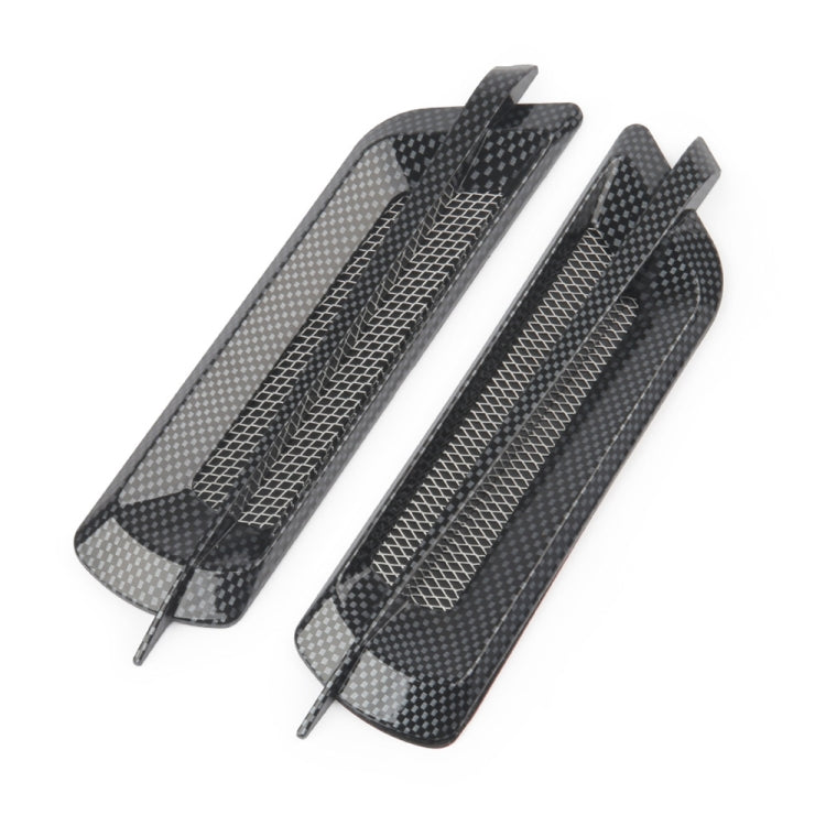 CS2 Car Modified Hood Air Outlet Decorative Stickers(Carbon Pattern) by buy2fix